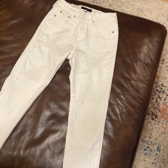 Banana Republic White skinny jeans - Picture 2 of 8